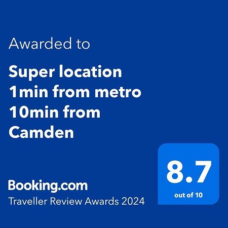 Super Location 1Min From Metro 10Min From Camden Apartment London Exterior photo