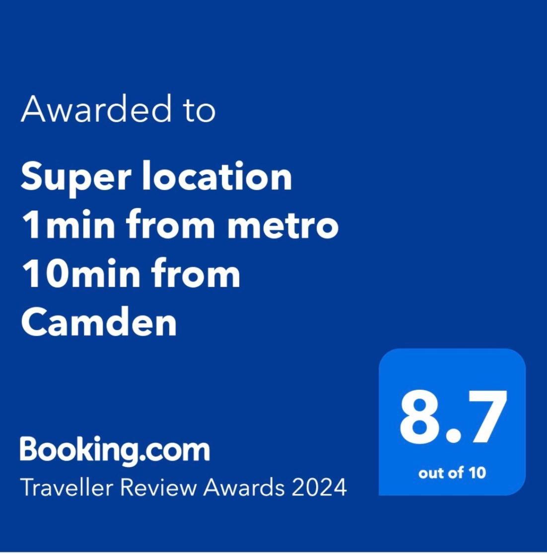 Super Location 1Min From Metro 10Min From Camden Apartment London Exterior photo